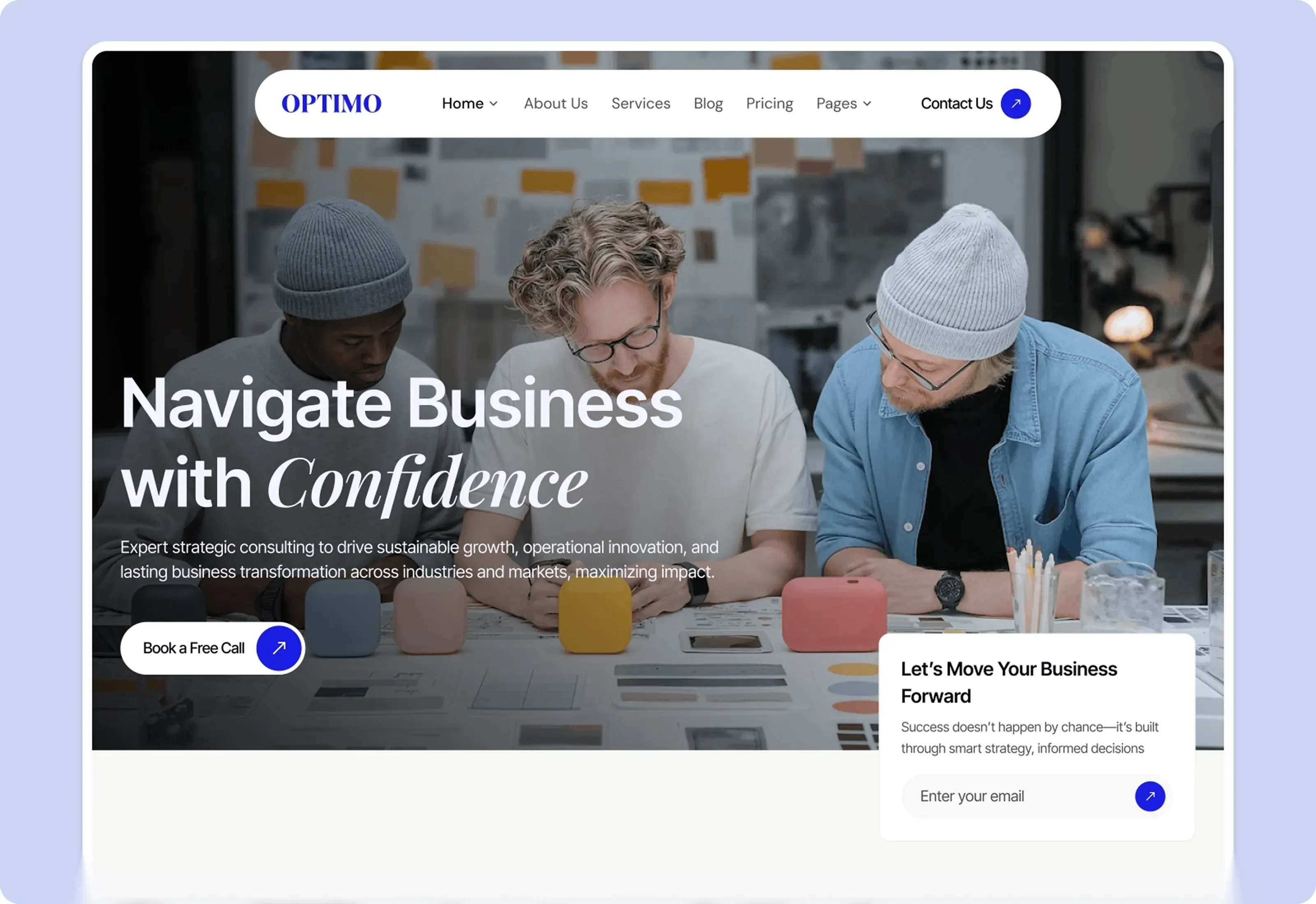 Optimo — Business Consultation & Training